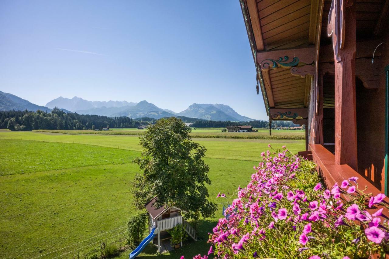 Leindlhof Villa Kössen Buitenkant foto